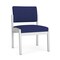 Lesro Lenox Armless Guest Chair, 22.5 in W 24.5 in L 32 in H LS1102 - alternate 1